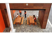 Load image into Gallery viewer, Super Deck Redwood Picnic Table - Best Redwood