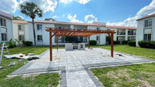 Load image into Gallery viewer, Outdoor Super Deck Redwood Pergola - Best Redwood