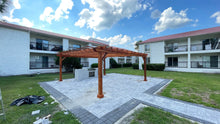 Load image into Gallery viewer, Outdoor Super Deck Redwood Pergola - Best Redwood