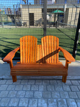 Load image into Gallery viewer, Adirondack Loveseat - Best Redwood