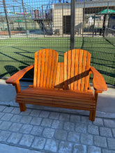 Load image into Gallery viewer, Adirondack Loveseat - Best Redwood