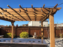 Load image into Gallery viewer, Outdoor Super Deck Redwood Pergola - Best Redwood