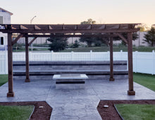 Load image into Gallery viewer, Outdoor Super Deck Redwood Pergola - Best Redwood
