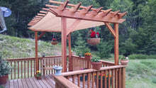 Load image into Gallery viewer, Outdoor Super Deck Redwood Pergola - Best Redwood
