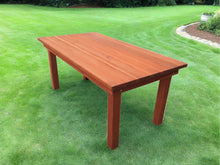 Load image into Gallery viewer, Farmhouse Redwood Outdoor Dining Table - Best Redwood