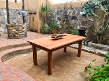 Load image into Gallery viewer, Farmhouse Redwood Outdoor Dining Table - Best Redwood