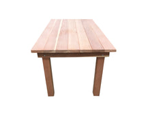 Load image into Gallery viewer, Farmhouse Redwood Outdoor Dining Table - Best Redwood