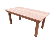 Load image into Gallery viewer, Farmhouse Redwood Outdoor Dining Table - Best Redwood