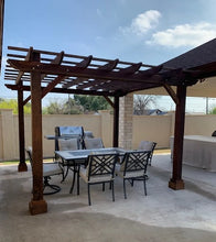 Load image into Gallery viewer, Outdoor Super Deck Redwood Pergola - Best Redwood