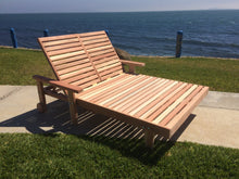 Load image into Gallery viewer, Outdoor Summer Redwood Chaise Lounge - Best Redwood