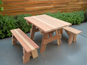 Best Rewood's Kids Picnic Table - - Best Redwood