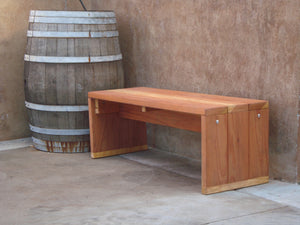 Mendocino Outdoor Redwood Bench - Best Redwood