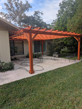 Load image into Gallery viewer, Outdoor Super Deck Redwood Pergola