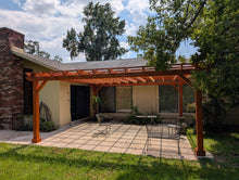Load image into Gallery viewer, Outdoor Super Deck Redwood Pergola