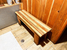 Load image into Gallery viewer, Sauna Redwood Bench - Best Redwood