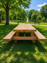 Load image into Gallery viewer, Heavy-Duty Douglas Fir Park Picnic Table