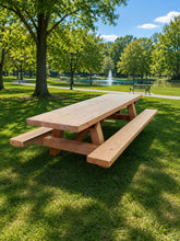 Load image into Gallery viewer, Heavy-Duty Douglas Fir Park Picnic Table