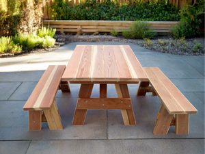 Best Rewood's Kids Picnic Table - - Best Redwood