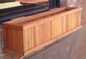 Window Redwood Planter Box - Best Redwood
