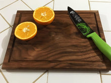 Load image into Gallery viewer, American Walnut Side Grain With Juice Groove Cutting Board - Best Redwood