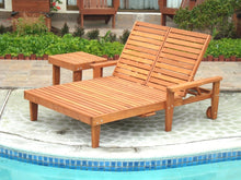Load image into Gallery viewer, Outdoor Summer Redwood Chaise Lounge - Best Redwood