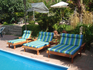 Outdoor Beach Redwood Chaise Lounge - Best Redwood