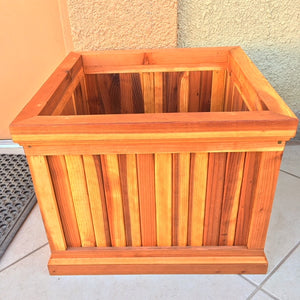 Santa Barbara Redwood Planter Box - Best Redwood