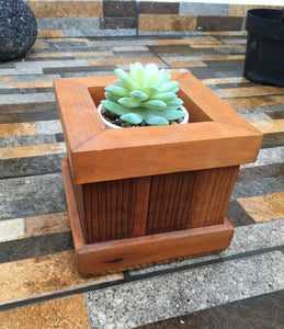 Succulents Redwood Planter Box - Best Redwood
