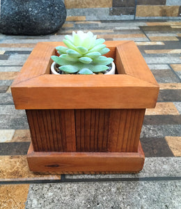 Succulents Redwood Planter Box - Best Redwood
