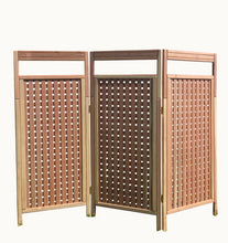 Load image into Gallery viewer, Redwood 3-Panel Room Divider Privacy Screen - Best Redwood
