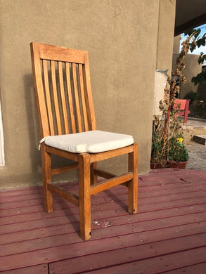 Farmhouse Redwood Outdoor Dining Chair - Best Redwood