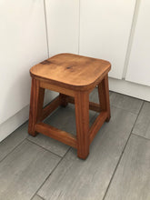 Load image into Gallery viewer, Solid Redwood Foot Stool - Best Redwood